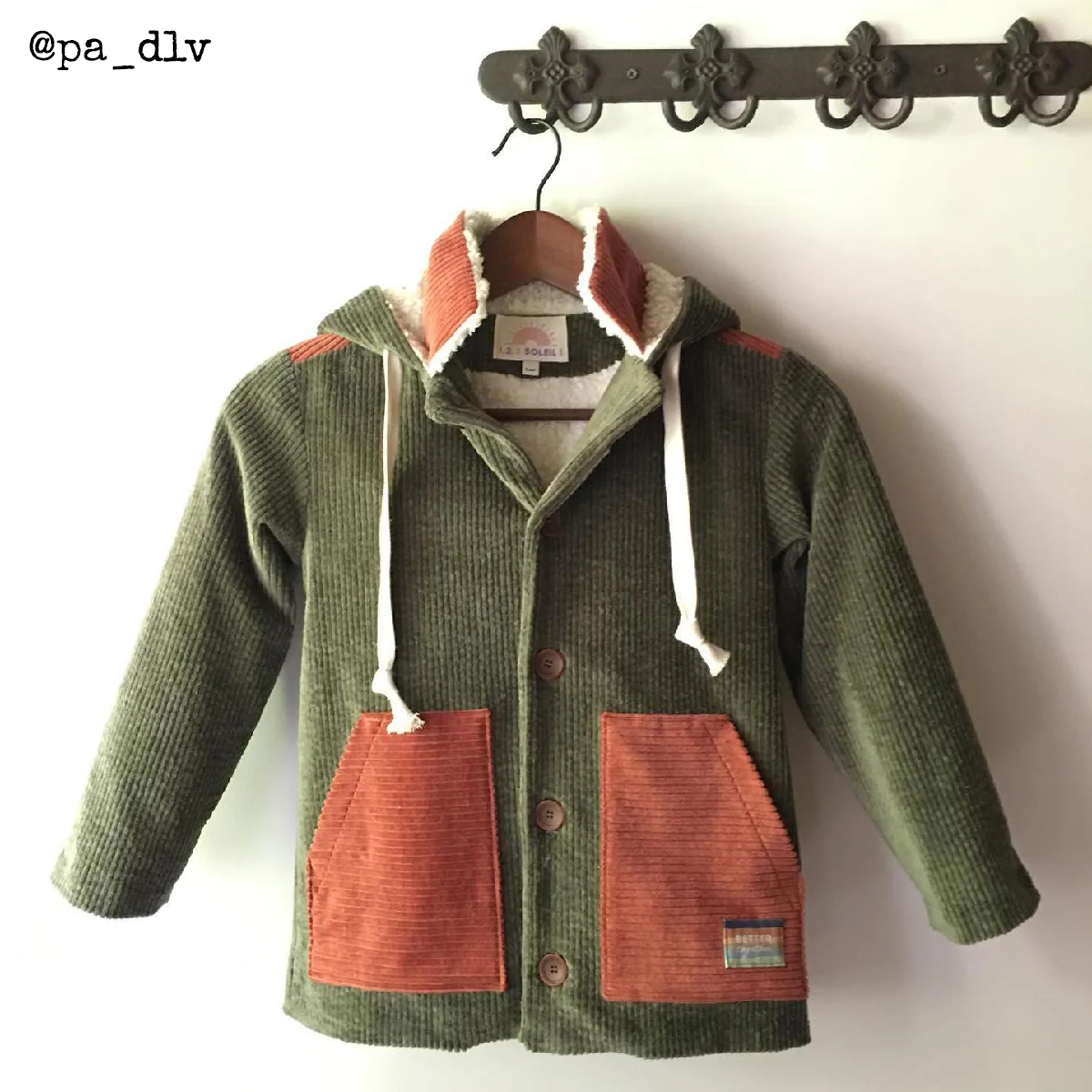 Patron parka, veste et manteau bébé SAM pochette - Image 18