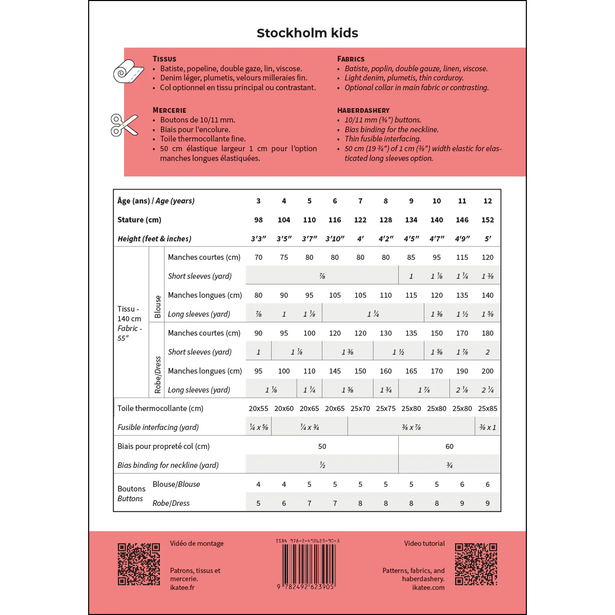 Patron blouse et robe enfant STOCKHOLM KIDS PDF - Image 17