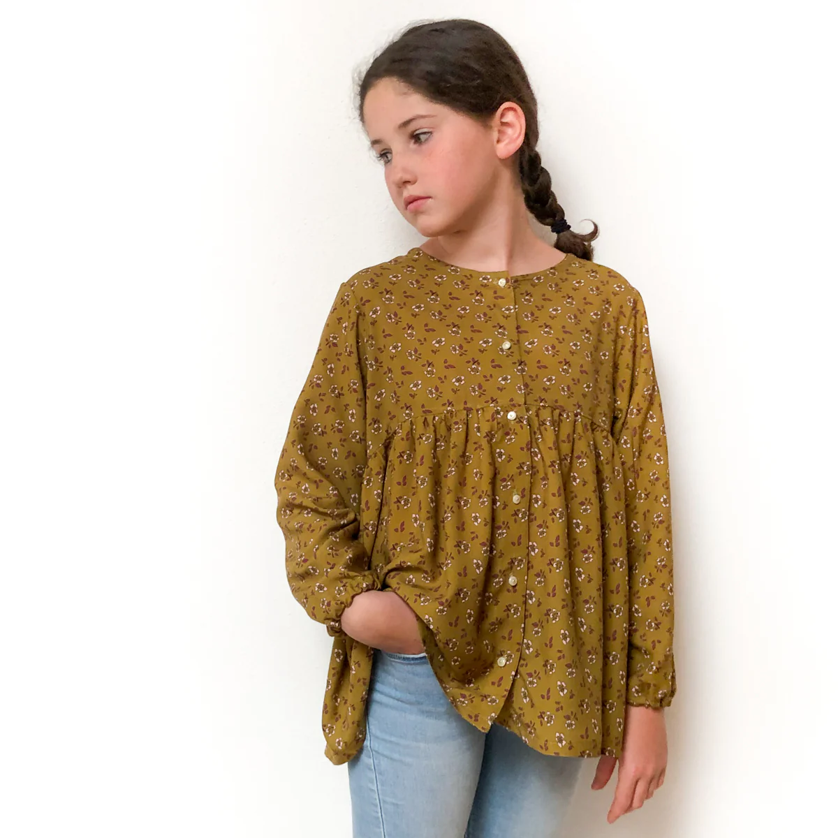Patron blouse et robe enfant STOCKHOLM KIDS pochette - Image 9
