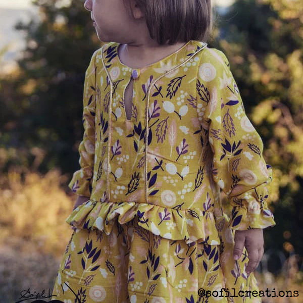 Patron blouse et robe enfant LILAS PDF - Image 7