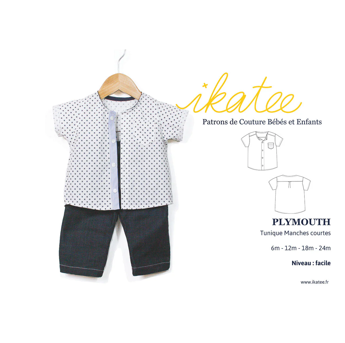 Patron blouse bébé PLYMOUTH PDF - Image 2