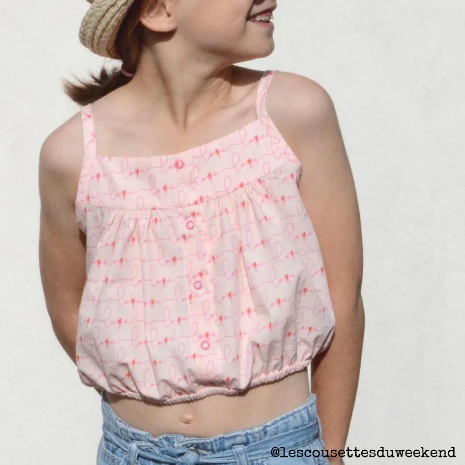 Patron top et robe enfant ZANZIBAR KIDS PDF - Image 10