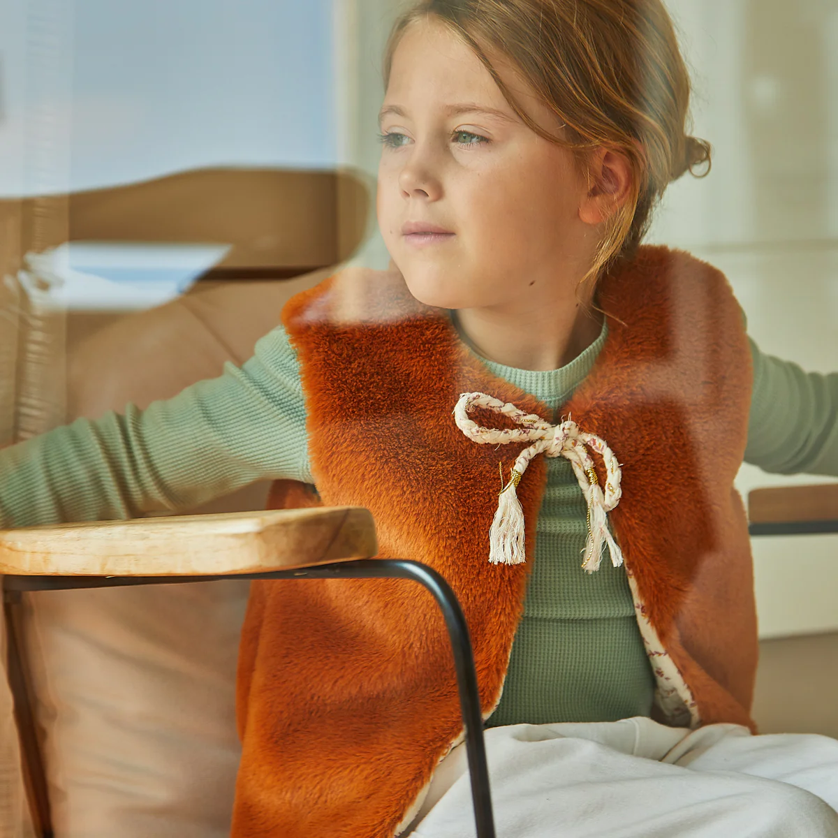 Patron gilet sans manches bébé VIENNE pochette - Image 8