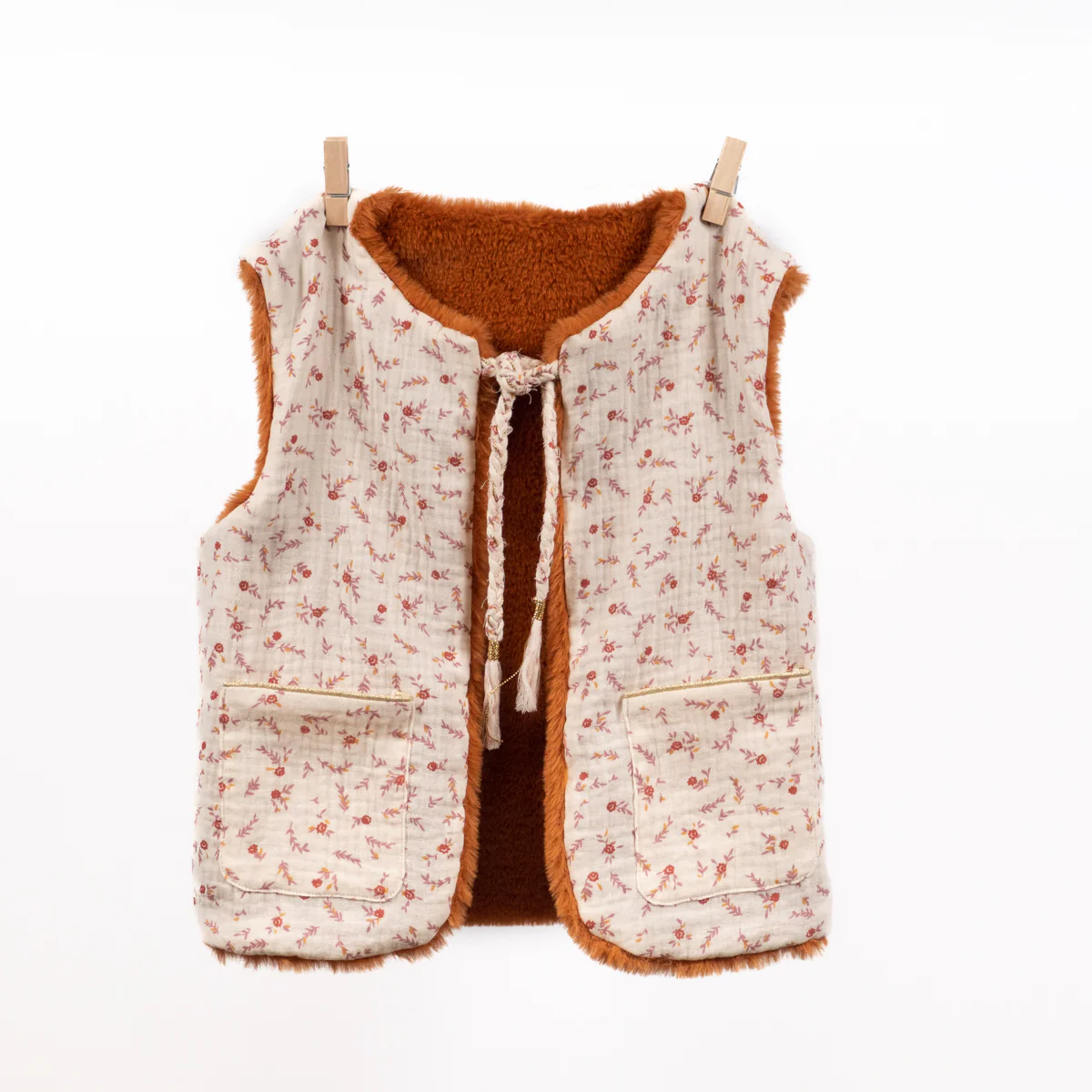 Patron gilet sans manches enfant VIENNE KIDS PDF - Image 14