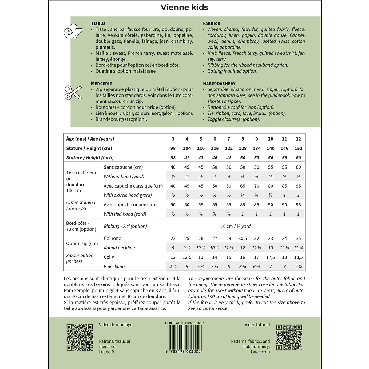 Patron gilet sans manches enfant VIENNE KIDS PDF - Image 19