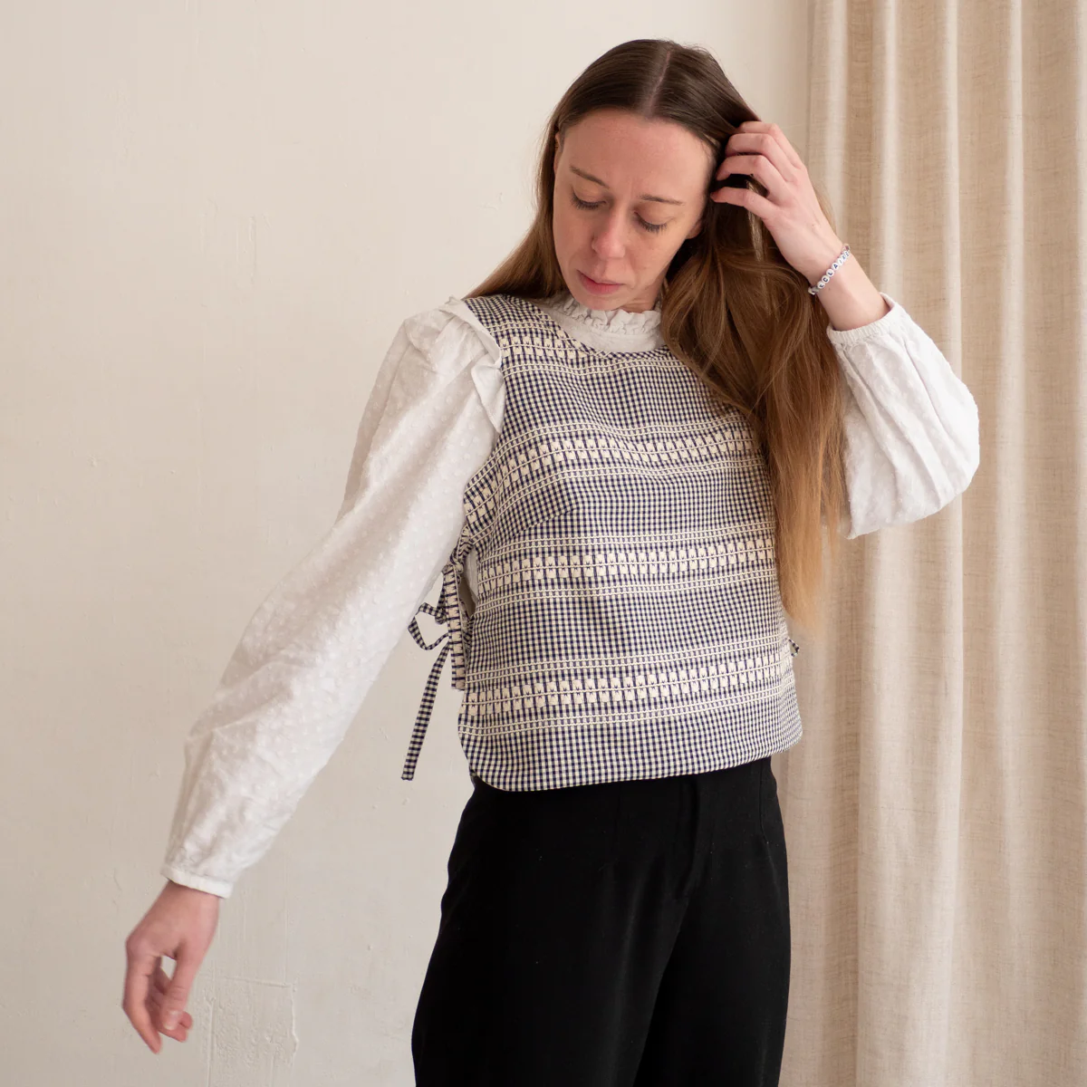 Patron plastron et pull sans manches femme BRISBANE PDF - Image 5