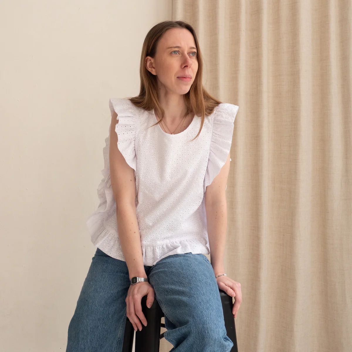 Patron plastron et pull sans manches femme BRISBANE PDF - Image 8