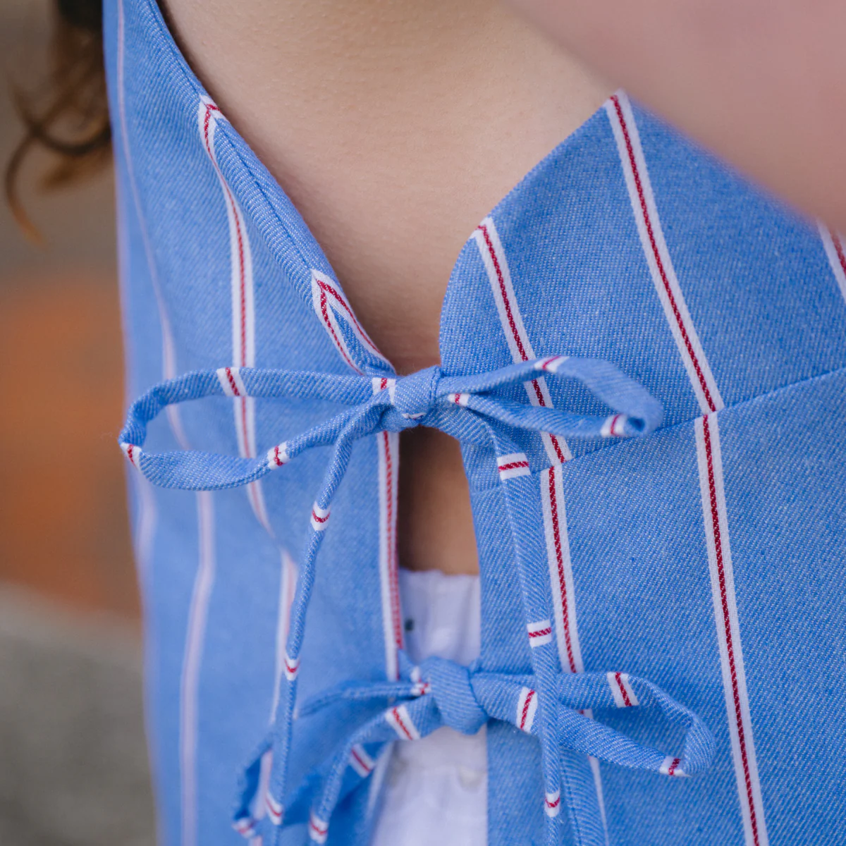 Patron plastron et pull sans manches femme BRISBANE pochette - Image 15