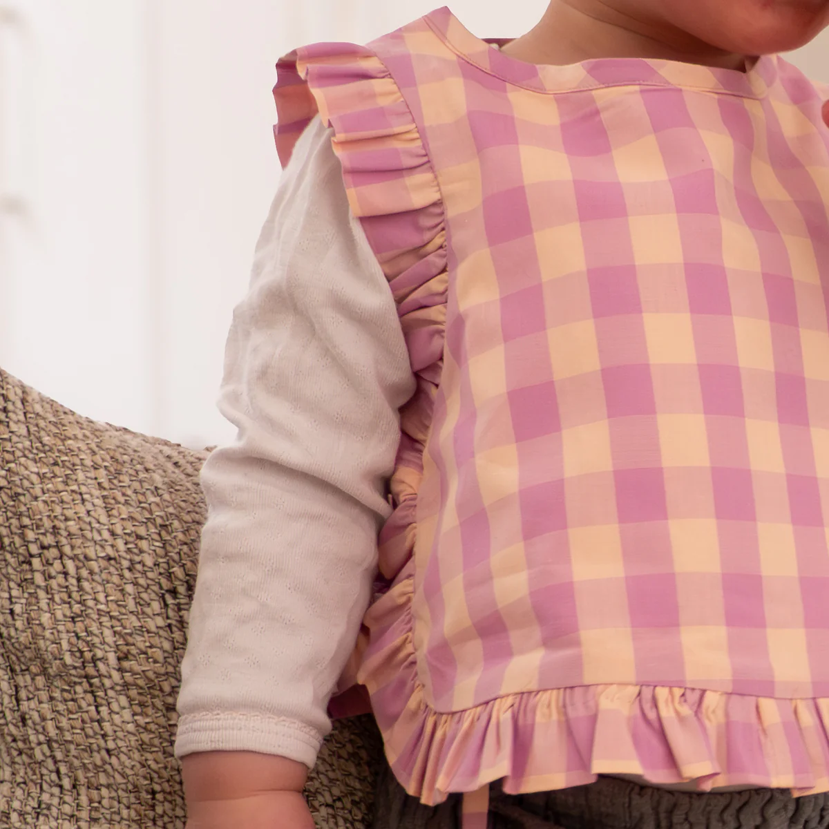 Patron plastron, pull sans manches et bavoir bébé ADÉLAÏDE PDF - Image 12