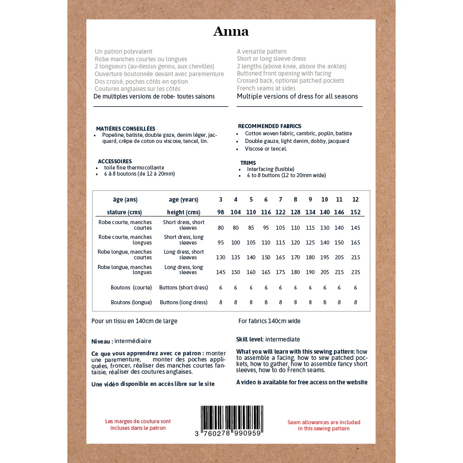 Patron robe enfant ANNA PDF - Image 19