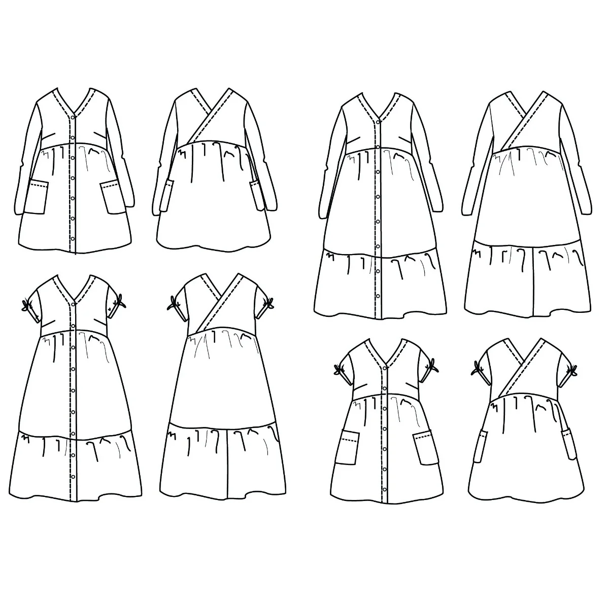 Patron robe enfant ANNA PDF - Image 2