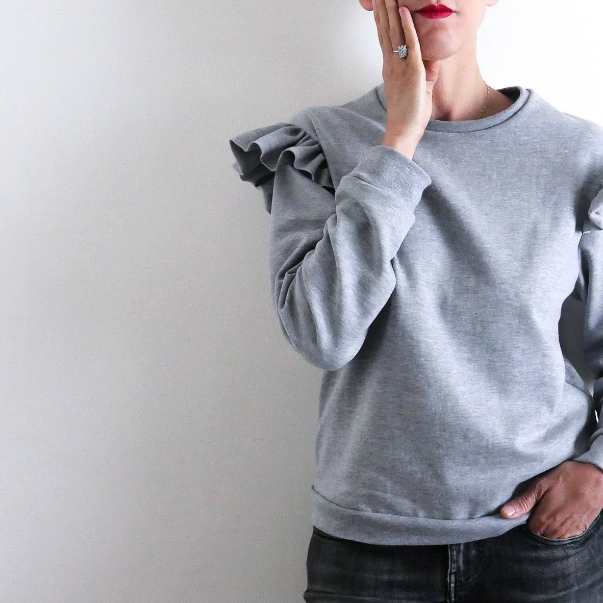 Patron sweat et robe femme JASMIN MUM PDF - Image 18