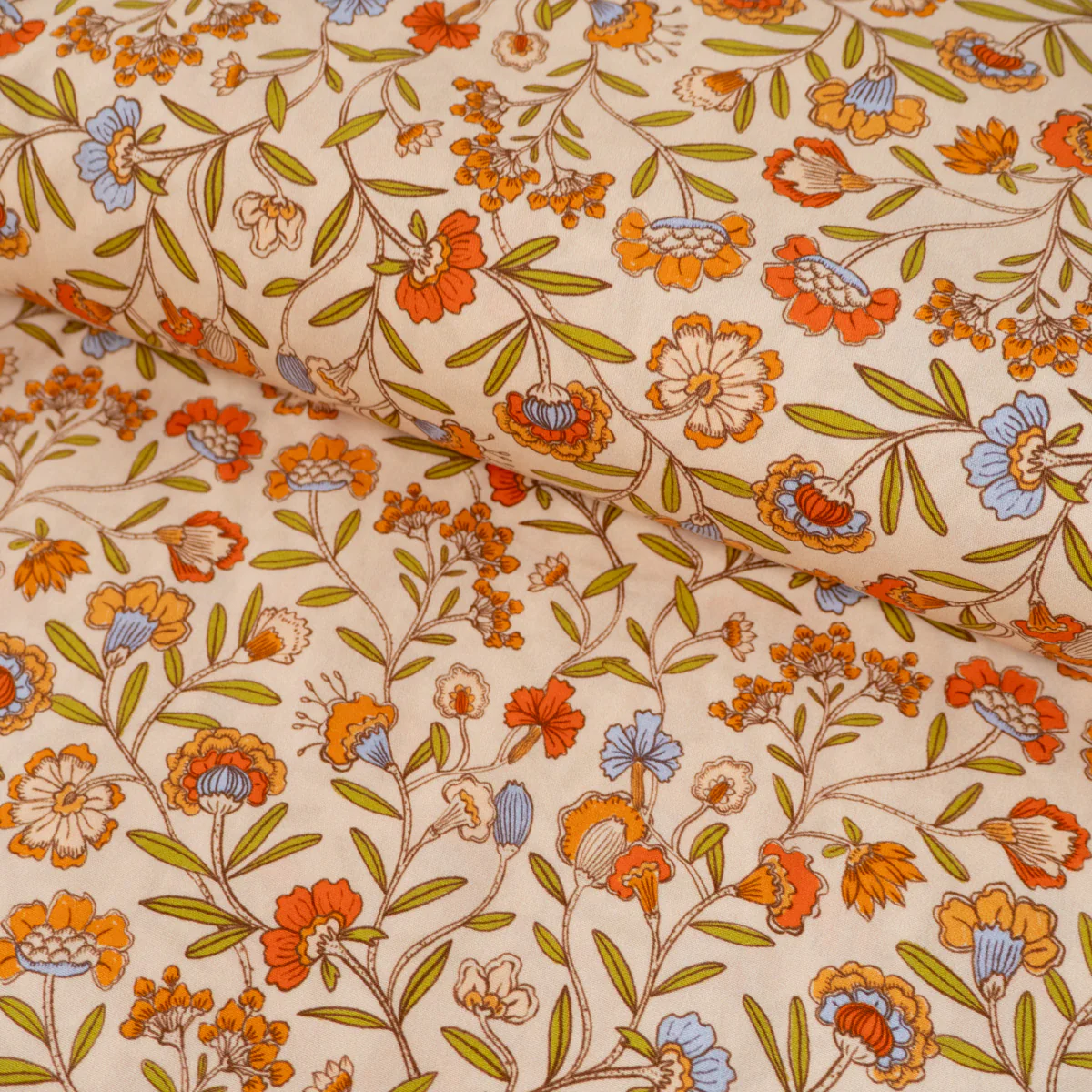 Tissu popeline - ikatee® - Jardin suspendu - Écru - Image 5