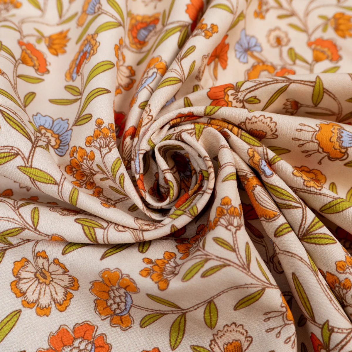 Tissu popeline - ikatee® - Jardin suspendu - Écru - Image 6