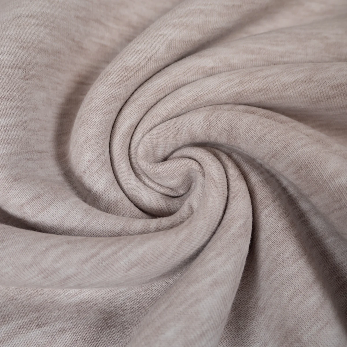 Tissu Sweat épais - Beige sable - Image 4