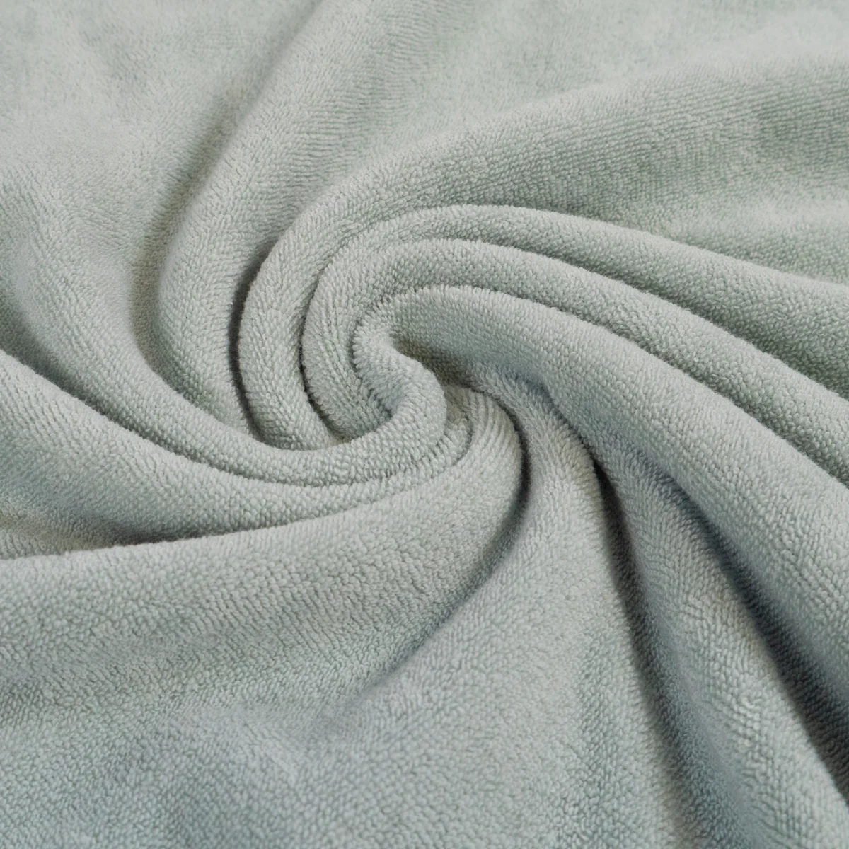 Éponge - maille bouclette - Vert de Gris - Image 5