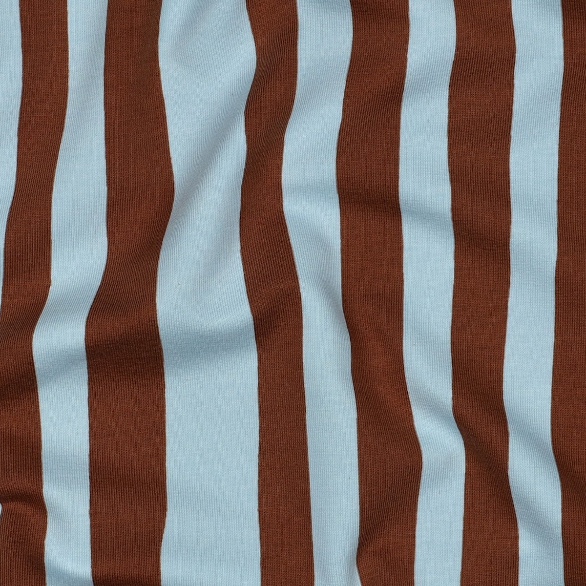 Tissu French Terry - GOTS - Hossegor - Marron - Image 2