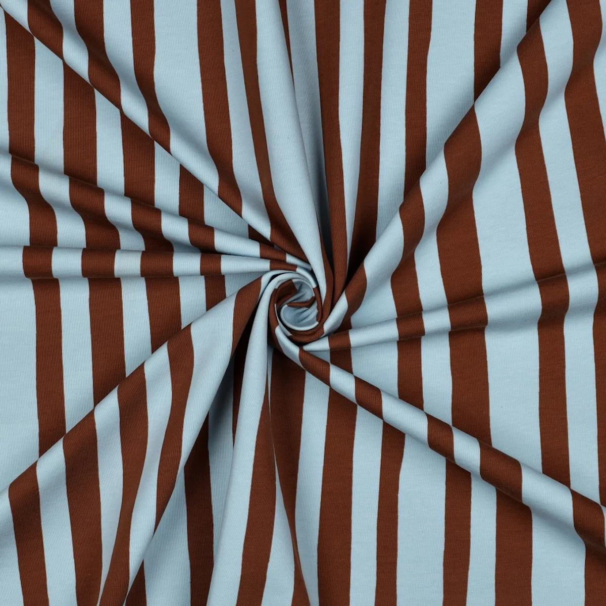 Tissu French Terry - GOTS - Hossegor - Marron - Image 3