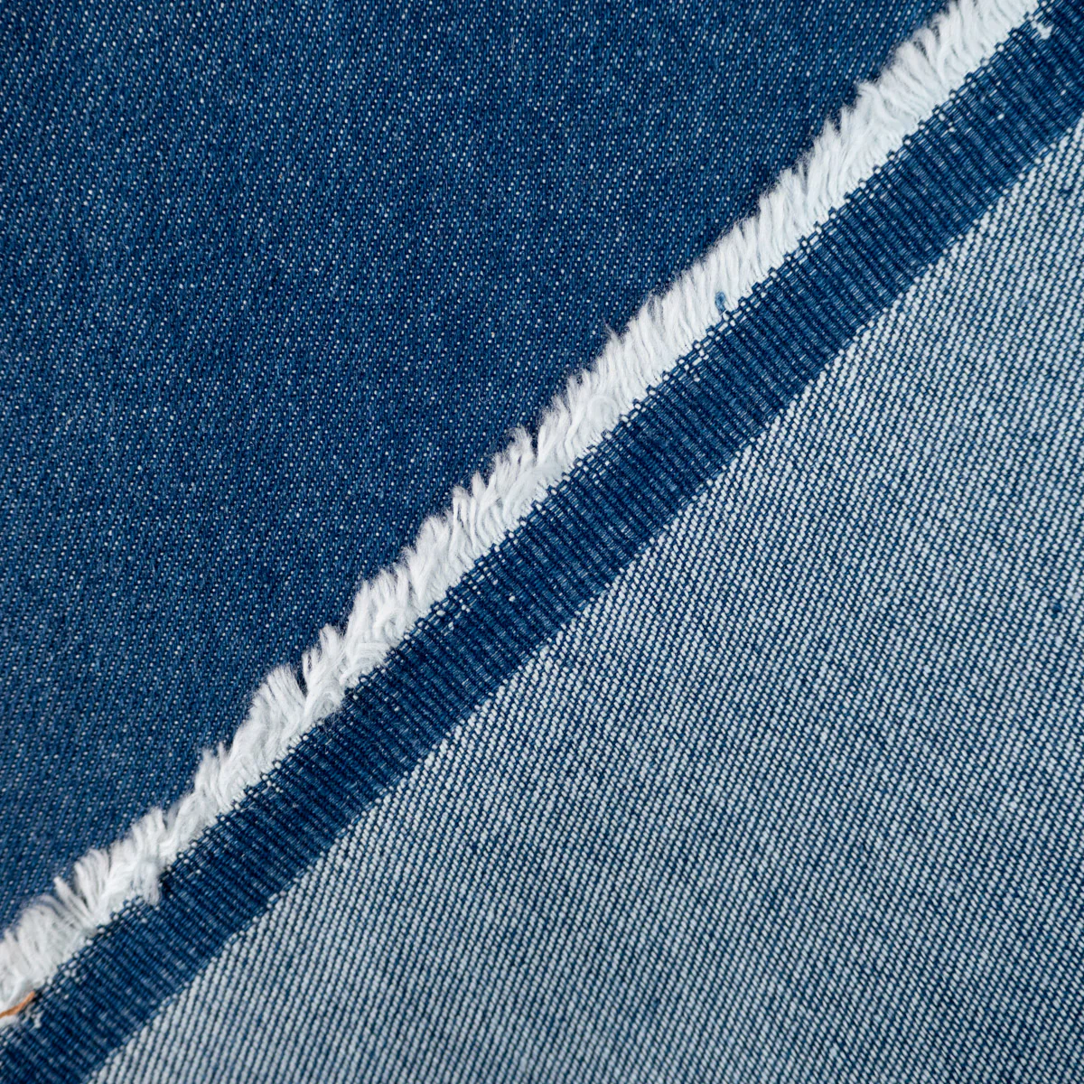 Tissu Jean coton 10 oz - Bleu medium - Image 13