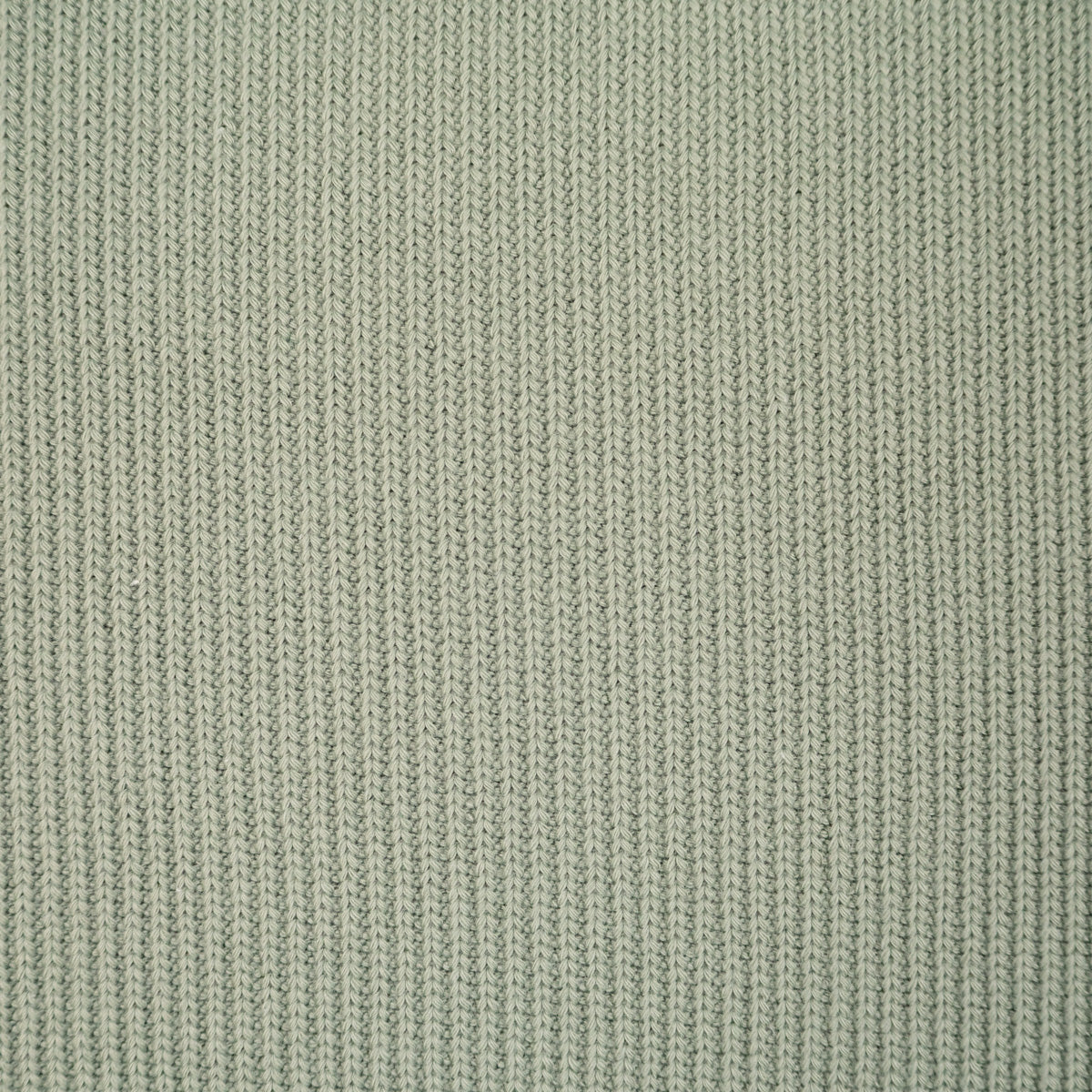 Tissu maille tricotée - Vert de gris - Image 4