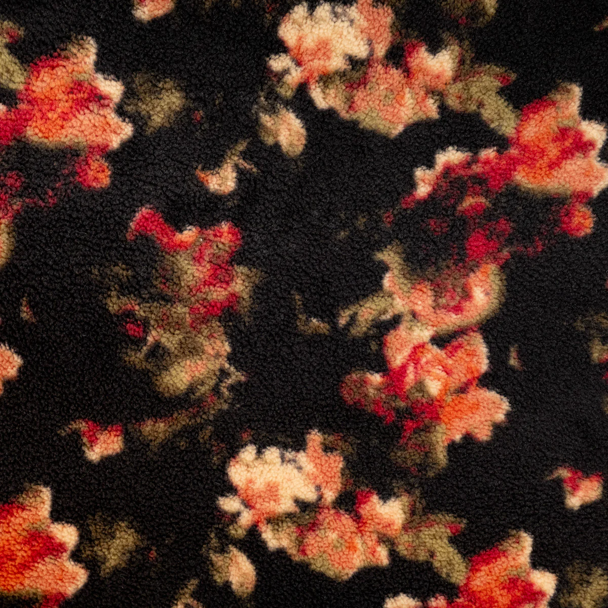 Tissu sherpa - Flamenco - Noir - Image 11