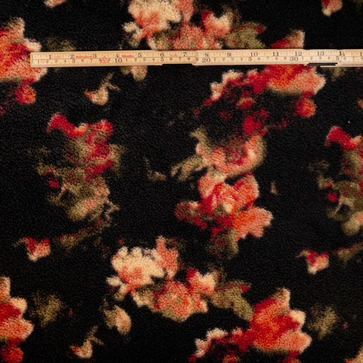 Tissu sherpa - Flamenco - Noir - Image 15