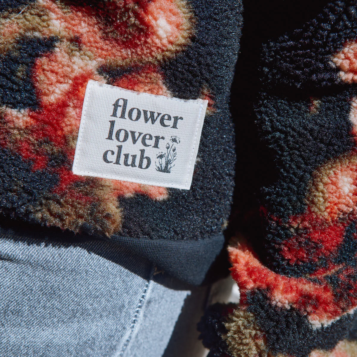 Tissu sherpa - Flamenco - Noir - Image 8