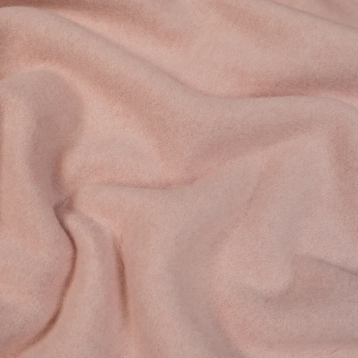 Tissu sweat polaire coton BIO - Rose - Image 5
