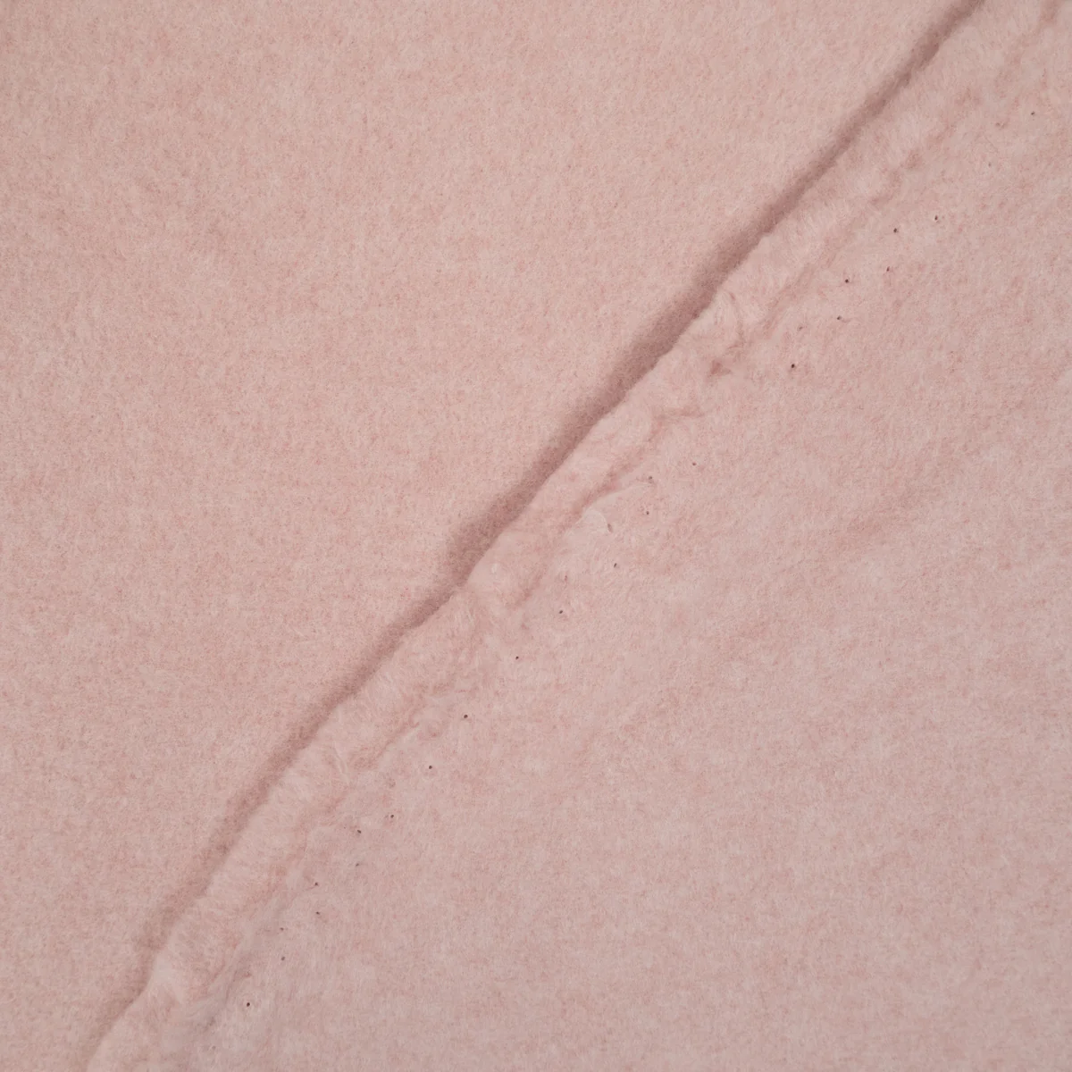 Tissu sweat polaire coton BIO - Rose - Image 7