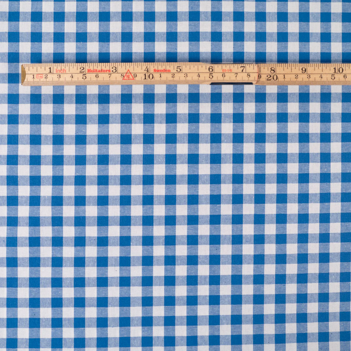 Tissu Vichy carreaux moyens - Blue sky - Image 9