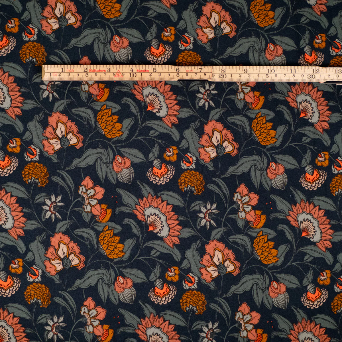 Viscose - ikatee® - Mumbai - Bleu - Image 8
