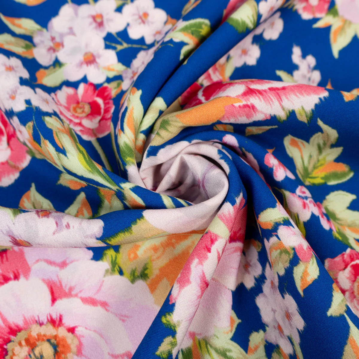 Tissu viscose - Ikatee® - Riviera - Bleu - Image 8