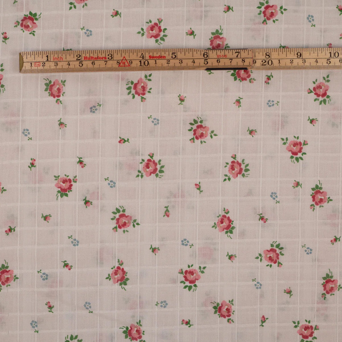 Tissu voile de coton armuré - Jane - Écru - Image 8